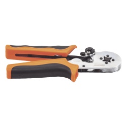 EPCOM POWERLINE EPUD64 Pinza para Prensado / 26-10 AWG / 0.25-6.0 mm² / Casquillo Cuadrado / Trinquete Ergonómico / 175x75x20 mm / 0.57 ft x 0.25 ft x 0.07 ft
