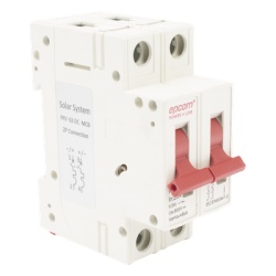 EPCOM POWERLINE FPV632PC20 Interruptor Termomagnético DC / 2 Polos / 20 A / 800 VCC / Curva C / 6 kA / Riel DIN