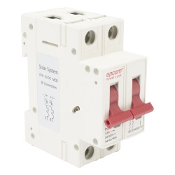 EPCOM POWERLINE FPV632PC63 Protector Térmico 2P / 63 A / 800 Vcc / Curva C / 6 kA / Riel DIN / Fotovoltaico