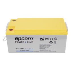 EPCOM POWERLINE PG12200 Batería Estacionaria de Gel / 12 V / 200 Ah / Ciclo Profundo / Vida Útil 20+ Años / Descarga Máxima 500 A / Sellada Libre de Mantenimiento - Img 4