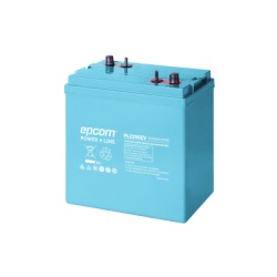 EPCOM POWERLINE PL2256EV Bateria Marina de Ciclo Profundo 6V@225Ah AGM-VRLA Terminal F22(m8) F14 1035A CCA/ Montacargas. / Plataformas Genie /Maquina Jenny Carritos de Golf