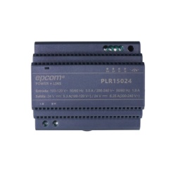 EPCOM POWERLINE PLR-150-24 Fuente de alimentacion de 12 Vcc/ 10.2 Amperes / 122.4 W