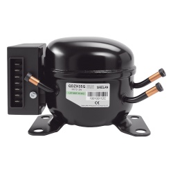 EPCOM POWERLINE QDZH35G Compresor para Refrigerador / Gas R134a / Compatible BCD105 y EPLFZ100 / Color Negro