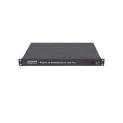 EPCOM POWERLINE RK-12DC-20A Fuente de Alimentación Rack 19" / 16 Puertos / 12 VDC / 600W / 20A Total / 2.5A por Puerto / Voltaje Regulable con Display
