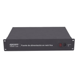 EPCOM POWERLINE RK-24AC-20A Fuente de Alimentación RACK / 16 Puertos / 480 W / 24 Vca / 20 A Total / 1.25 A Administrado por Canal / 19"