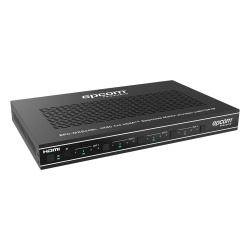 EPCOM PROAUDIO EPC-MXB44SL Matriz HDMI 4×4 | Video Wall | Seamless Switch | 10 Modos de Visualizacion | 4K@60Hz 4:4:4 | HDMI 2.0b y HDCP 2.2 | Control via Web IR RS-232 y TCP/IP