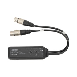 EPCOM PROAUDIO EPP-AUD2XEN Extensor de Audio Dante® | 2CH XLR Input Adapter | Entrada XLR Balanceada/No Balanceada 2 Canales | Salida Digital Dante® 2CH | Latencia Configurable 1 2 o 5 ms | Ancho de - Img 5