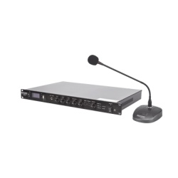 EPCOM PROAUDIO SF120DTB/MIC KIT de Amplificador de 120W Modelo SF120DTB | mas Microfono de Escritorio Modelo SF621A
