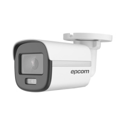 EPCOM PROFESSIONAL B3K-TURBO-C [ColorVu] Bala TURBOHD 3K (5 Megapixel) / Lente 2.8 mm / Microfono Integrado / Imagen a Color 24/7 / Luz Blanca 20 mts / Exterior IP67 / dWDR / 4 Tecnologias / Metal