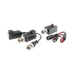 EPCOM TITANIUM KIT4501AP Kit de TRANSCEPTORES DE VIDEO DE LARGO ALCANCE / 320 Metros / Resolucion 720P y 1080P / Cat 5e/6 / Compatible con camaras HD-TVI/CVI/AHD/CVBS / Alimente solo el Receptor / Pro