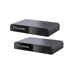 EPCOM TITANIUM TT-383-PRO Kit extensor HDMI de 120 metros con loop HDbitT Cat 5e/6 / Soporta hasta 253 Rx / Protocolo HDbitT compatible con HDCP.