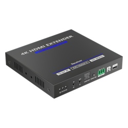 EPCOM TITANIUM TT592RX Receptor Compatible para Kits TT592 | Resolucion 4K@60Hz | Cat 5e/6 | Distancia de 100 m | IPCOLOR | Control IR | Cero Latencia | Compatible con Switch Gigabit.