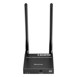 EPCOM TITANIUM TT699-V2.0RX Receptor Inalambrico HDMI | 4K@60Hz 4096x2160 | Tecnologia ipcolor STREAM | Banda 5G 5.18-5.24 GHz | Distancia 50 m | Conexion de Hasta 1 a 4