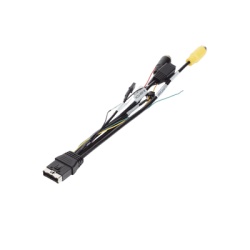 EPCOM XMRIPCADAPTER Cable adaptador / posibilita la inclusion de un canal IP incorpora salida de video conector tipo aviacion 4 pines y datos RS485 / compatible con modelo XMR406NAHD