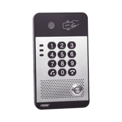FANVIL I30 Video Portero IP con 2 lineas SIP camara HD relevador integrado teclado numerico y lectora de tarjetas RFID para control de acceso PoE