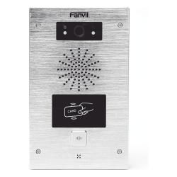 FANVIL I32V Video portero IP 2 lineas SIP 2 relevadores lector de tarjeta RFID Compatible con NVR Hikvision por Onvif con boton para llamada anti-vandalico PoE IP65 e IK10 PoE - Img 2
