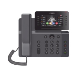FANVIL V65 Telefono IP Empresarial Esencial WiFi / Bluetooth 20 lineas SIP pantalla a color 4.3" ajustable PoE puertos Gigabit conferencia local de 6 vias.