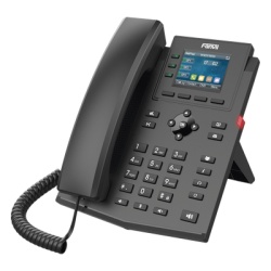 FANVIL X303W Telefono IP Wi-Fi empresarial para 4 lineas SIP con pantalla LCD de 2.4 pulgadas a color Opus y conferencia de 3 vias PoE. - Img 2