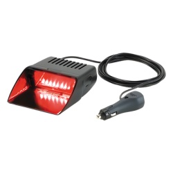 FEDERAL SIGNAL 329-0002 Luz interior Viper S2 doble 2 colores 25 patrones <b>incluye adaptador para encendedor.</b> Color ambar.