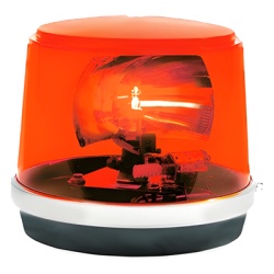 FEDERAL SIGNAL 443-112-04 Luz giratoria roja 95 FPM 12 V 55 W