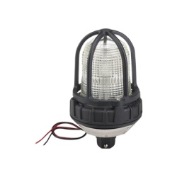 FEDERAL SIGNAL INDUSTRIAL 151XST-012024-C Luz estroboscopica para ubicaciones peligrosas montaje tipo tubo 12-24 VCD Color Claro
