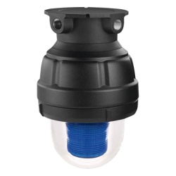 FEDERAL SIGNAL INDUSTRIAL 27XST-024-B Luz estroboscopica a prueba de explosiones UL y cUL para Clase I Division 1 Grupo C y D; Clase I Division 2 Grupos A y B; Clase II Division 1 Grupos E F y G; Clas