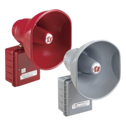 FEDERAL SIGNAL INDUSTRIAL AM302 AudioMasterÂ® Altavoz de bocina reentrante para megafonia y anunciamiento publico 30W de Potencia Listado contra incendios UL Color Gris