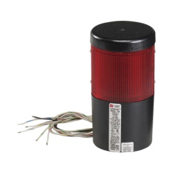 FEDERAL SIGNAL INDUSTRIAL LSLD-120-R Modelo LSLD-120-R / Modulo de Luz LED / 120VAC / Lente Roja / Hasta 5 Modulos Apilables / Montaje en Tuberia o Superficie