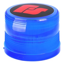 FEDERAL SIGNAL Z84-4437-4A-04 Domo de reemplazo para UltraStar LED Color Azul