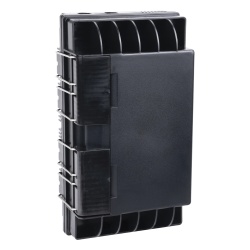 FIBERHOME GJS-2019 Caja de Empalme de Fibra Optica Exterior IP65 Instalacion Aerea Hasta 144 Empalmes