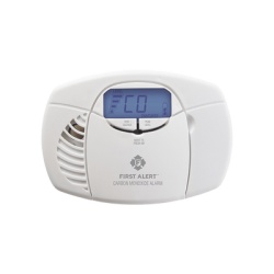 FIRST ALERT CO410 Alarma de monoxido de carbono (CO) operada por baterias con display digital