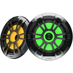 GARMIN 10-02080-20 Altavoces marinos con iluminacion LED multicolor de 6.5" Fusion