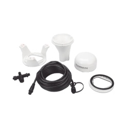 GARMIN 10-02316-10 Antena Marina GPS 24xd / Conexion por medio de red NMEA 2000 / Peso 201 g / Cable 6 m / Rango de Temperatura -30 a 80 Â°C / Material Aleacion de Plastico IPX7 / Alimentacion 9-32 V