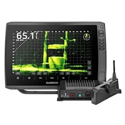 GARMIN 10-02882-10 Plotter de Navegación GPS con Sonda Integrada / Pantalla Táctil IPS 12.1" WXGA / Receptor Multiconstelación 10 Hz / Sonda CHIRP 600W con ClearVü y SideVü / Compatibilidad AIS, DSC, LiveScope y Panoptix / IPX7 / 2.5A a 12V