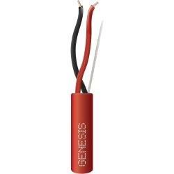 GENESIS 4513-1004 Carrete de 305 Metros (1000 Pies) de Alambre / 2 x 14 AWG / Plenum / Tipo FPLP / Color Rojo / Para Aplicaciones en Sistemas de Deteccion de Incendio y Sistemas de Evacuacion. - Img 2