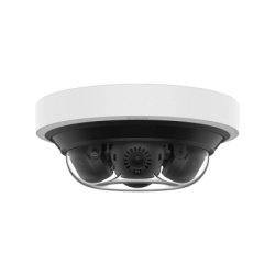 Hanwha Techwin Wisenet PNM-C16013RVQ Camara IP Multisensor 16MP (4 Sensores de 4MP)/ WDR 120DB/ Lente fijo 3.19mm/ Inteligencia Artificial/ POE+/ IP66/ NEMA 4X/ IK10/ MICROSD/ IR 15M/ NDAA