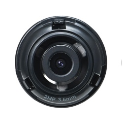 HANWHA VISION SLA-2M3600P Lente 2 MP de 3.6 mm para Camara PNM-9320VQP
