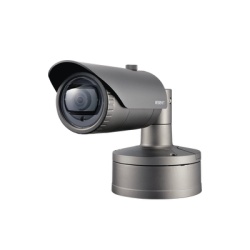 HANWHA VISION XNO-6010R Camara IP Tipo Bala 2MP Lente Fijo 2.4 MM IR 20M H.265 H.264 WDR 150DB HLC Doble SD CARD 12VDC/24VAC POE IP67 IK10 Conteo de Personas