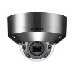 HANWHA VISION XNV-6080RSA Camara IP Tipo Domo Antivandalico 2MP de Acero Inoxidable / Lente Motorizado 2.8-12 mm / IR 50M / WDR 150db / H.265 & WiseStream