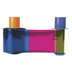 HID 045110 Cartucho ribbon YMCKOK / 200 impresiones / Para DTC4250e DTC4000