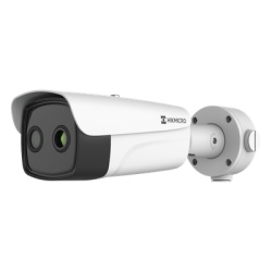 HIKMICRO HM-TD2638-35/G1/T3Y (HIKMICRO) Bala IP Bi-Espectral / Termica (388 X 288 / 35 mm) + Optica (4 MP / 12.4 mm) / IA GUANLAN / Rango: -20Â°C a 150Â°C / 8Â°C Tolerancia / Deteccion de Fuego y Humo