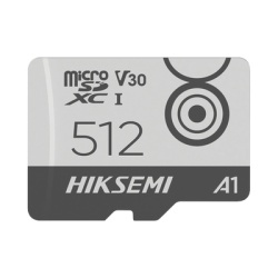 HIKSEMI by HIKVISION HS-TF-M1/512G Memoria MicroSD / Clase 10 de 512 GB / Especializada Para Videovigilancia Movil (Uso 24/7) / Soporta Altas Temperaturas / 95 MB/s Lectura / 55 MB/s Escritura