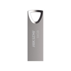 HIKSEMI by HIKVISION HS-USB-M200/64G/2.0 Memoria USB de 64 GB / Version 2.0 / Metalica / Compatible con Windows Mac y Linux