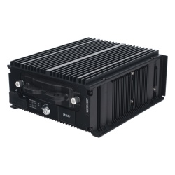 HIKVISION AE-MH0408(RJ45) DVR Móvil Híbrido / 12 Canales / 4 TURBO HD + 8 IP PoE / H.265 / 2 Megapixel / 4G / WiFi / GPS+GLONASS / SSD 4 TB / 9-36 VDC / Sin Ventilador