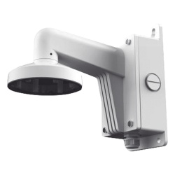 HIKVISION DS-1273ZJ-140B Soporte de Pared para Cámara Domo/Turret / Aleación de Aluminio / Carga Máxima 4.5 kg / 140x182x120 mm / IP Mejorado / Color Blanco
