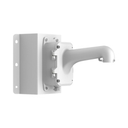HIKVISION DS-1604ZJ-BOX-CORNER Montaje de Esquina con Caja de Conexion para Domos PTZ epcom y HIKVISION / Fabricado con Aleacion de Aluminio y Acero