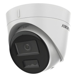 HIKVISION DS-2CD1323G2-LIU Cámara Turret IP / 2 Megapixel / Dual Light 30 m (98.4 ft) / Lente 2.8 mm / 103° / IP67 / PoE