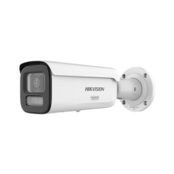 HIKVISION DS-2CD2687G3T-LIZSY [Dual Light + ColorVu 3.0 + HikAI] Bala IP 8 Megapixel / Lente Mot. 2.8 a 12 mm / 60 mts IR + Luz Blanca / Exterior IP67 / WDR 130 dB / ACUSENSE 3.0 / Metal / NEMA 4X / A