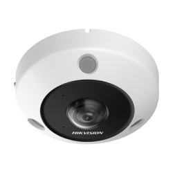 HIKVISION DS-2CD6365G1-IVS Fisheye IP 6 Megapixel / 180Â° - 360Â° / Dewarping / Heat Map / HEOP 2.0 / Conteo de Personas / IP67 / IK10 / 15 mts IR / Entrada y Salida de Audio y Alarma / Multiples Vist