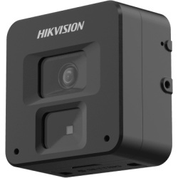 HIKVISION DS-2CD6B55G0-PL/T1 Micro Camara IP para Manufactura de 5 Megapixel / Lente de 4 mm / Microfono Interconstruido / Enfoque de 0.1 Metro a 0.5 Metros / 0.5 Metros de Luz Blanca / Ideal para Pro
